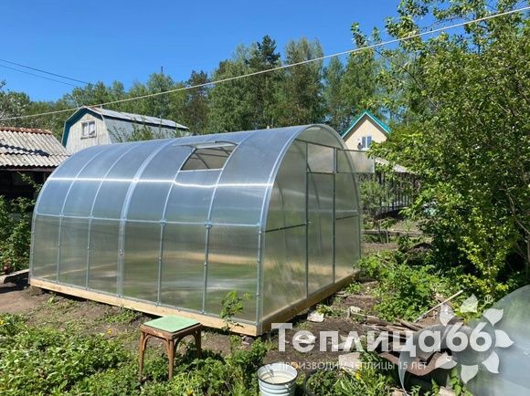 Форточка арочная для теплиц Рада: Садовая, Астра, Лава