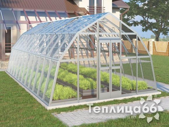 Теплица Рада Енисей под стекло, 4х8 метров